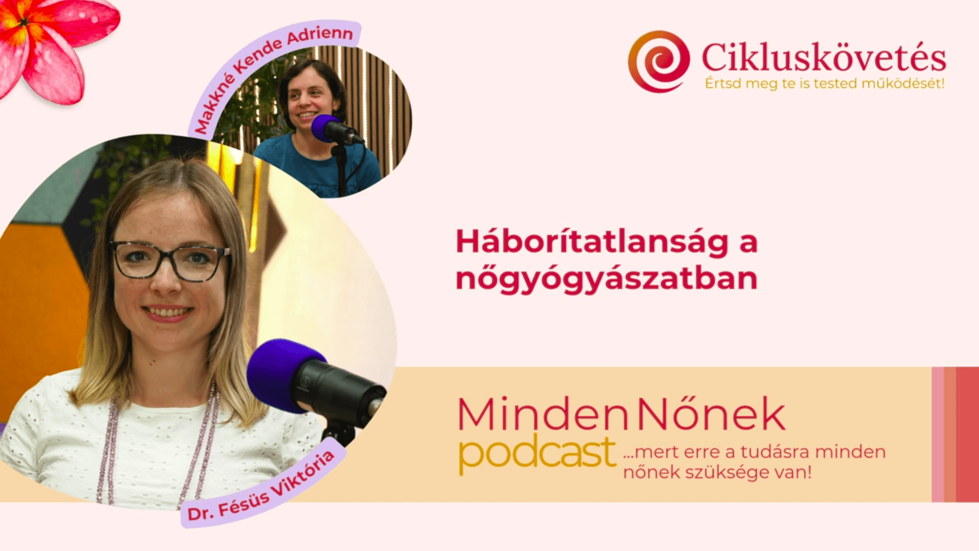 Podcastra hangoló 5. - Dr. Fésüs Viktória: Háborítatlanság a nőgyógyászatban